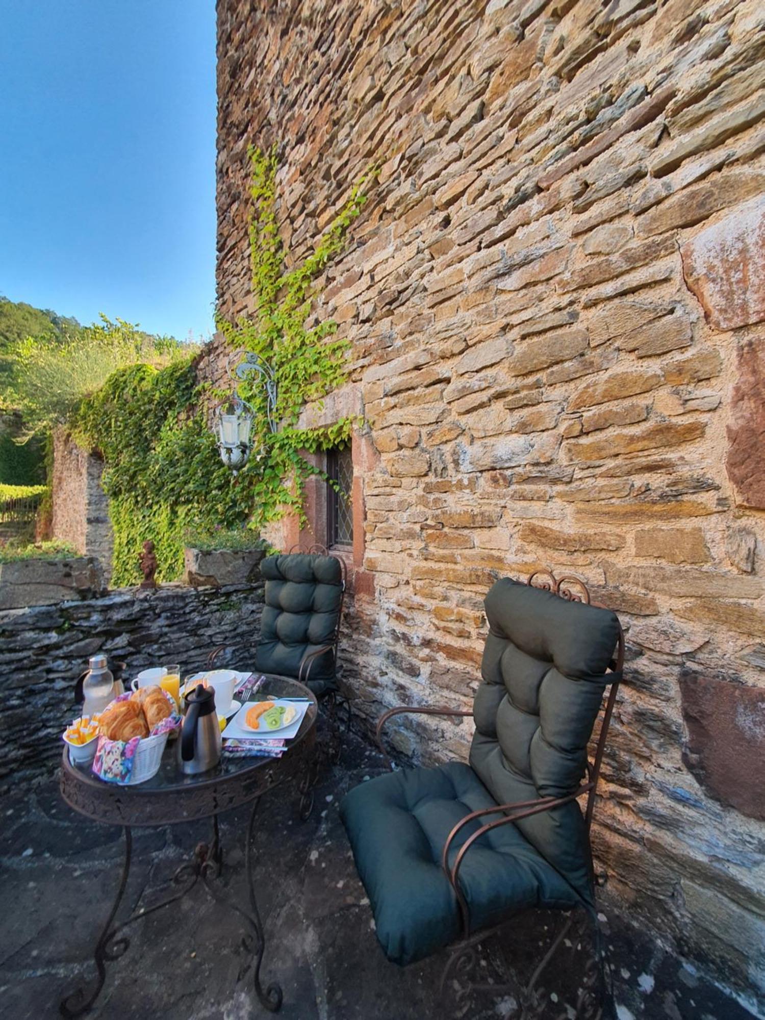 Chambre D'Hotes Au Chateau De Belcastel Belcastel  Exterior foto