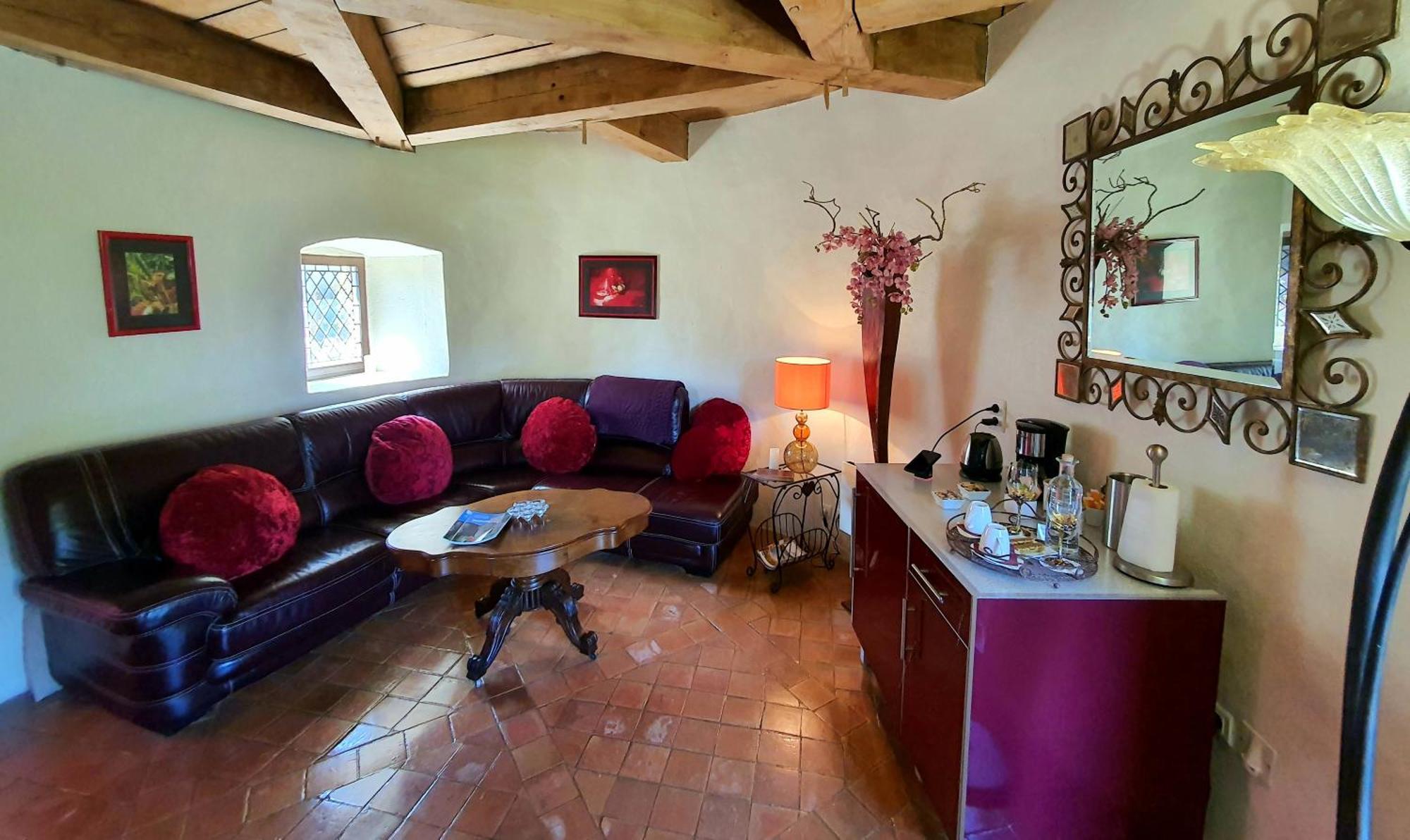 Chambre D'Hotes Au Chateau De Belcastel Belcastel  Exterior foto
