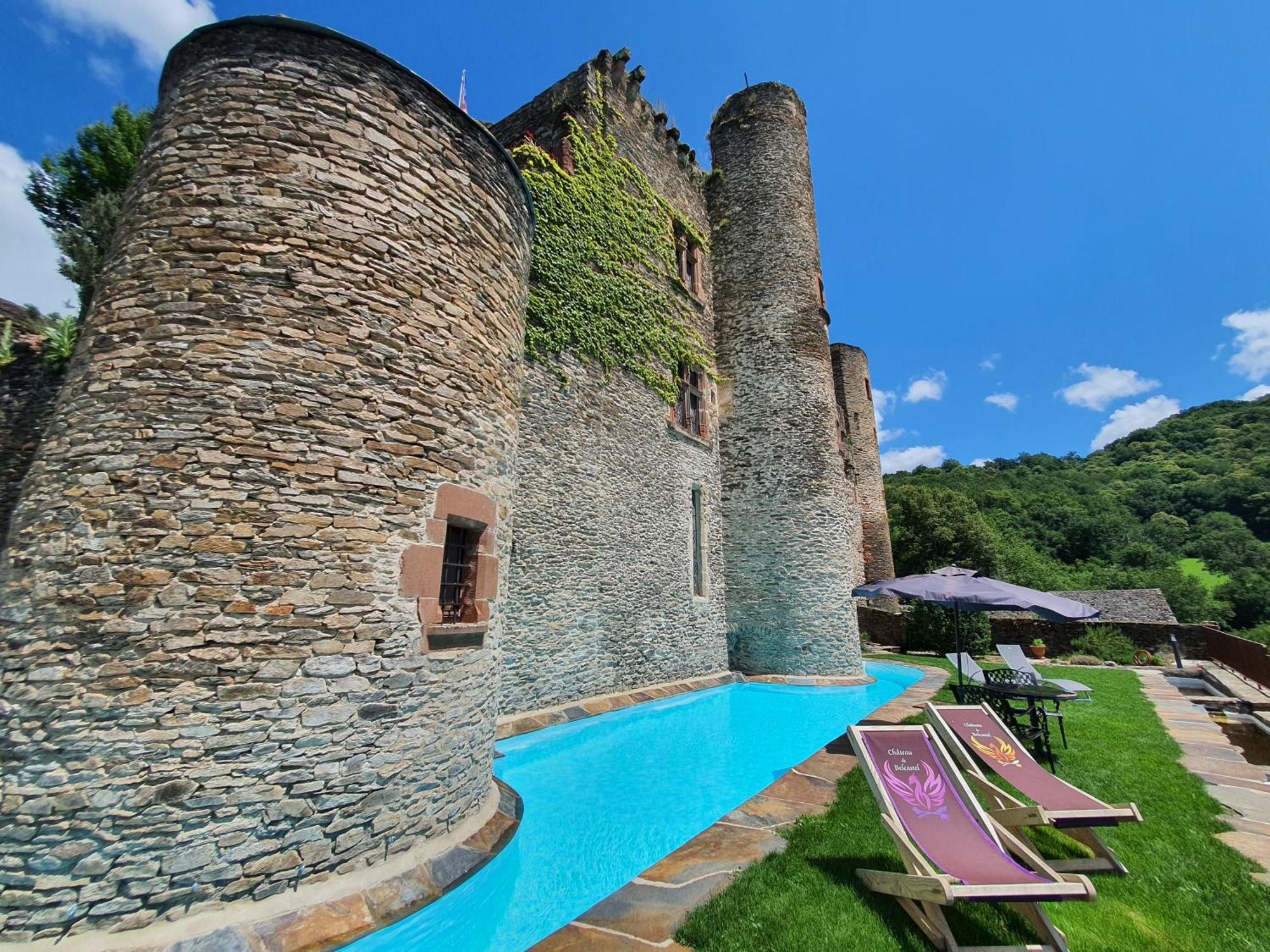 Chambre D'Hotes Au Chateau De Belcastel Exterior foto